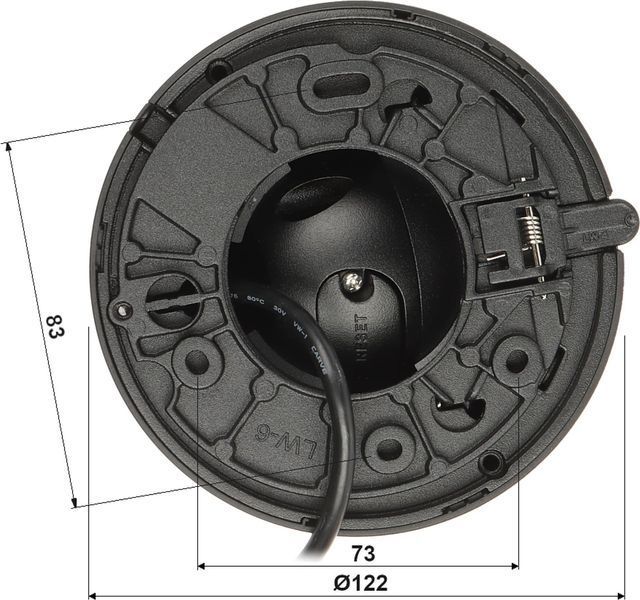 IP-камера Dahua Technology IPC-HDW2849TM-S-IL-0280B Black 564419 фото