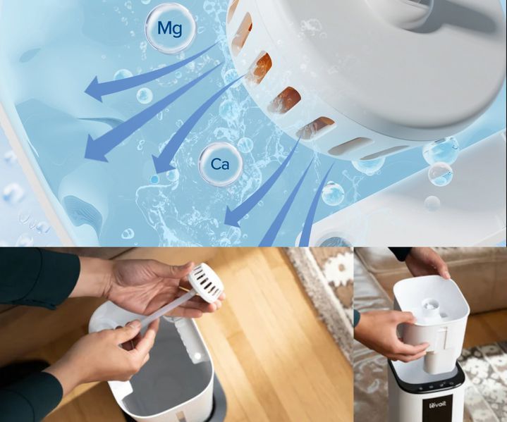 Увлажнитель воздуха Levoit Oasis Mist 1000S White 561835 фото