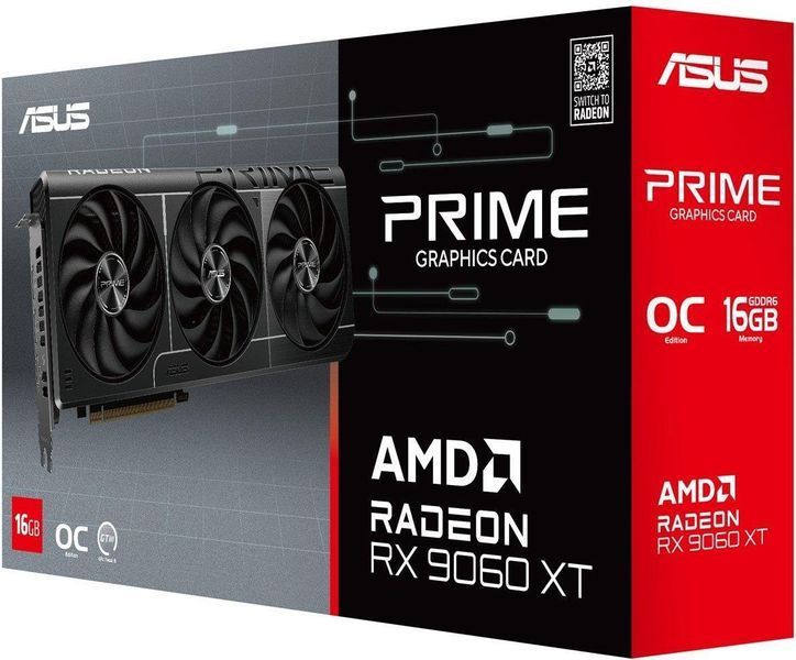 Видеокарта Asus PRIME-RX9060XT-O16G 604120ua фото