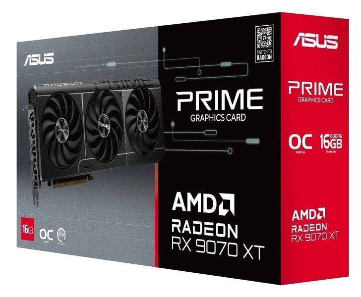 Видеокарта Asus Prime-RX9070XT-O16G 577617ua фото