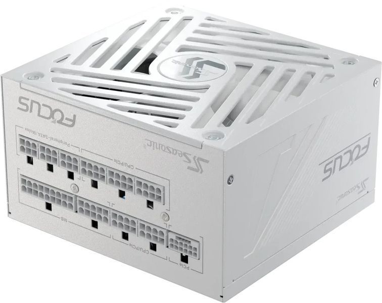 Блок питания Seagate Focus GX White ATX 3 1000W (FOCUS-GX-1000-V4-WHITE) 618729 фото