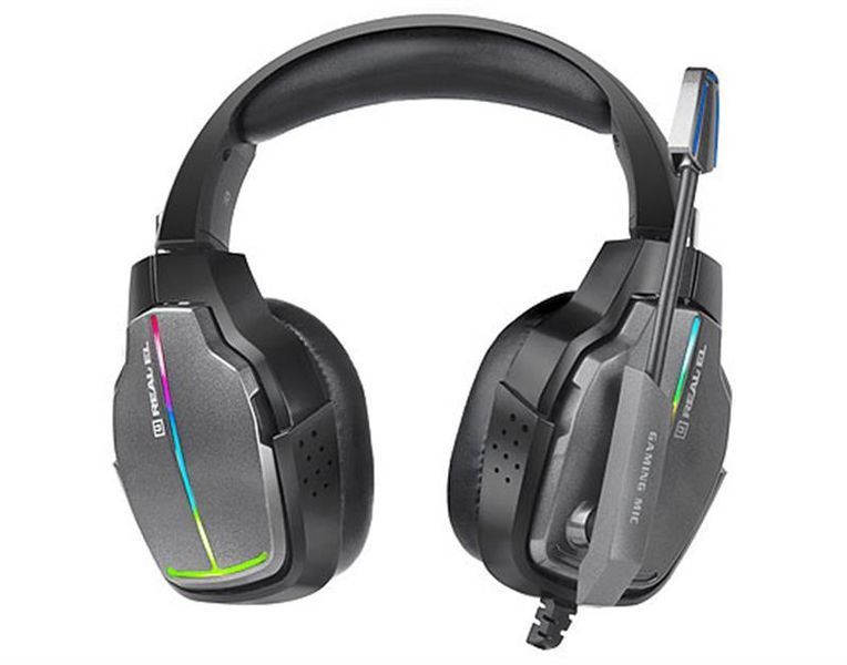 Навушники з мікрофоном Real-El GDX-7680 Black (EL124100046) 579485ua фото
