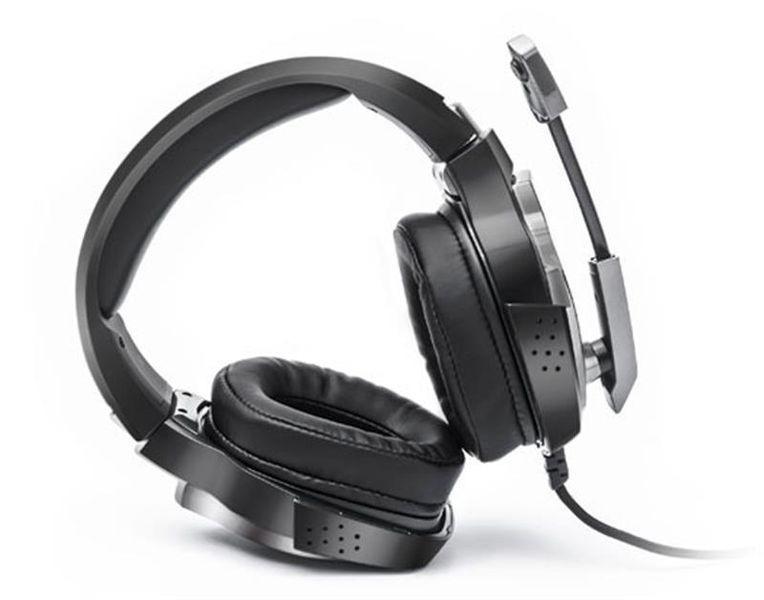 Навушники з мікрофоном Real-El GDX-7680 Black (EL124100046) 579485ua фото