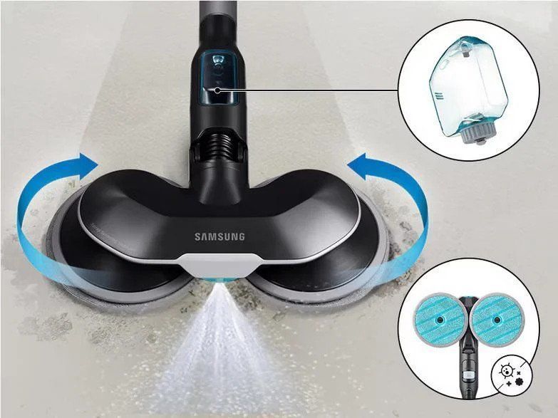 Вертикальный пылесос (1В1) Samsung Bespoke AI Jet Lite VS80F28DGS/UK 619004 фото