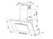Вытяжка наклонная Maan Vertical P 2 60 Black 402547 фото 3