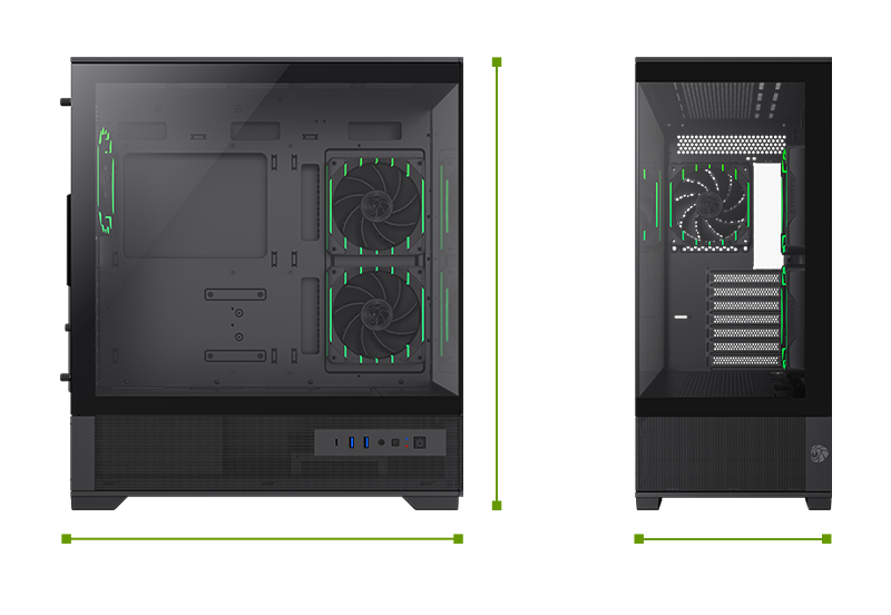 Корпус GameMax Vista 2 AB 628405ua фото