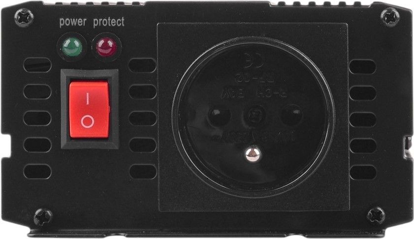 Преобразователь (инвертор) DC-AC Volt Polska Sinus 600 24V/230V 300W/600W (3SIP060024) 514881 фото