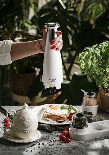 Млинок для спецій електричний Adler AD 4449 White 502060 фото