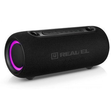 Портативна колонка Real-El X-725 Black (EL121600028) 580016ua фото