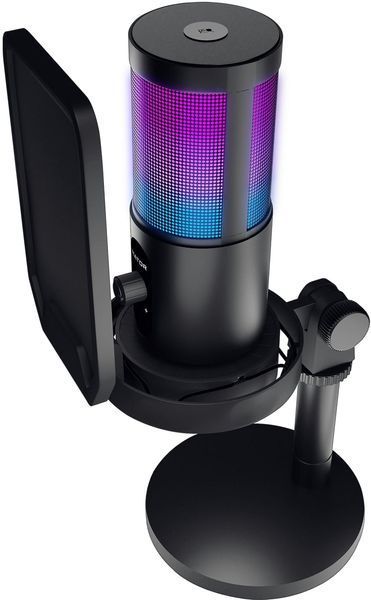 Мікрофон для ПК/ для стрімінгу, подкастів Hator Signify RGB (HTA-510) 578890ua фото