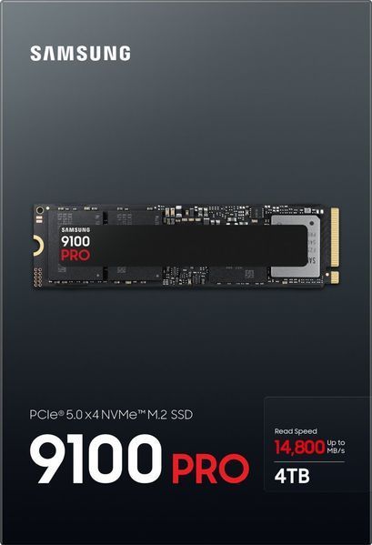 SSD накопичувач Samsung 9100 PRO 4 TB (MZ-VAP4T0BW) 589047ua фото