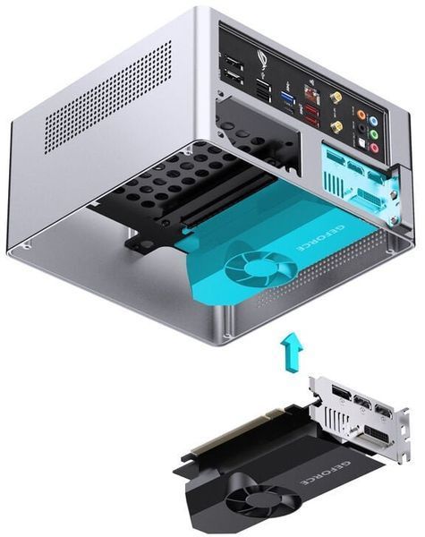 Корпус Jonsbo NV10 Silver 620053 фото