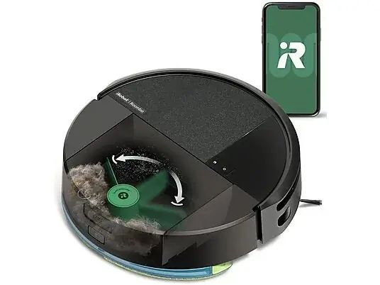 Робот-пилосос iRobot Roomba Combo 205 Black 587971 фото