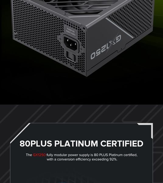 Блок питания GameMax GX-1250 Pro ATX3.1 PCIe5.1 627771ua фото