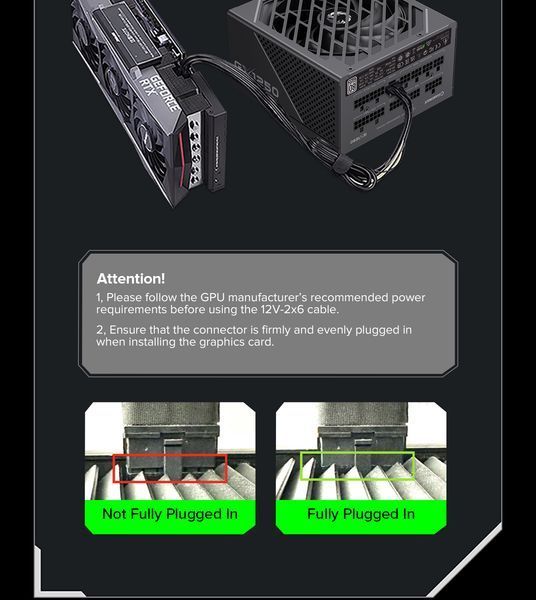 Блок питания GameMax GX-1250 Pro ATX3.1 PCIe5.1 627771ua фото