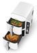 Мультипіч (аерофритюрниця) Ninja Double Stack XL 2-Level Air Fryer 9.5L (SL400EUWH) 568826 фото 5