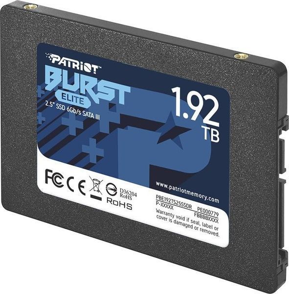 SSD накопичувач Patriot Burst Elite 1.92 TB (PBE192TS25SSDR) 340977ua фото