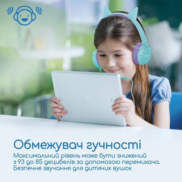 Навушники з мікрофоном Promate Jewel Aqua 579455ua фото