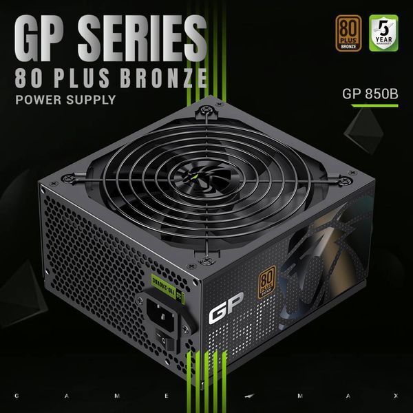 Блок живлення GameMax GP-850B 630407ua фото