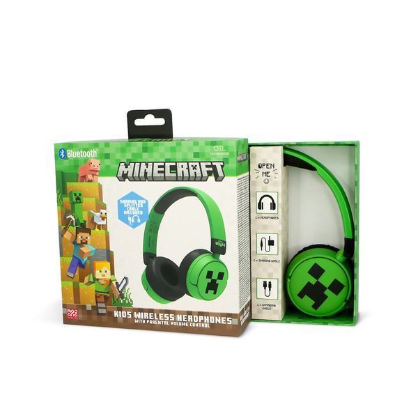 Наушники с микрофоном OTL Minecraft Kids V2 (MC1231) 569039 фото