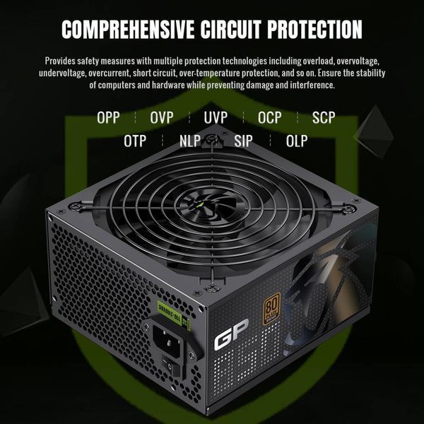 Блок живлення GameMax GP-850B 630407ua фото