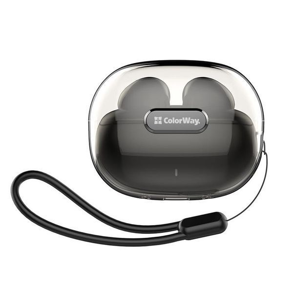 Навушники TWS ColorWay Slim TWS-2 Black (CW-TWS2BK) 579191ua фото