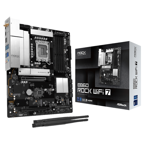 Материнська плата ASRock B860 Rock WiFi 7 630563ua фото