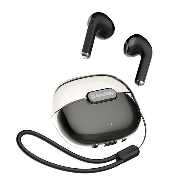 Навушники TWS ColorWay Slim TWS-2 Black (CW-TWS2BK) 579191ua фото