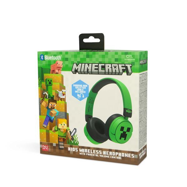 Наушники с микрофоном OTL Minecraft Kids V2 (MC1231) 569039 фото