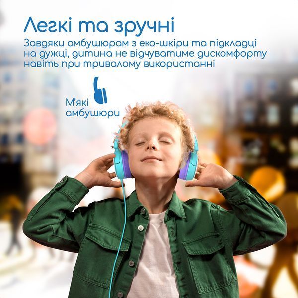 Навушники з мікрофоном Promate Jewel Aqua 579455ua фото