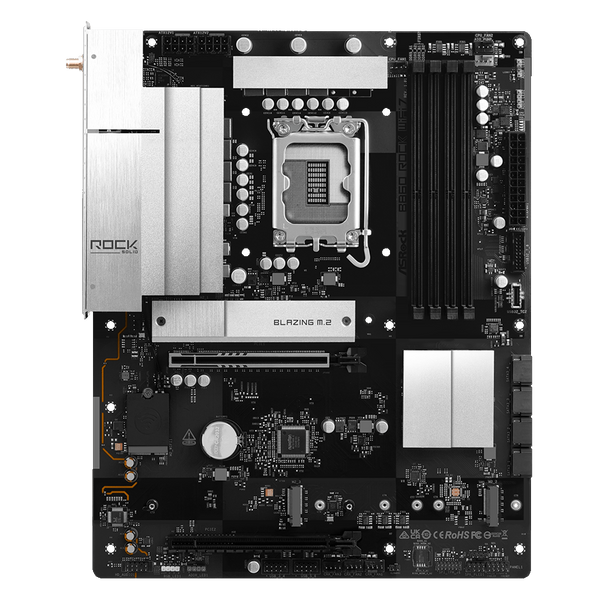 Материнська плата ASRock B860 Rock WiFi 7 630563ua фото