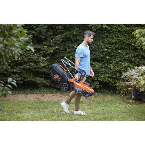 Газонокосилка аккумуляторная Black+Decker BCMW3336L2 530233ua фото