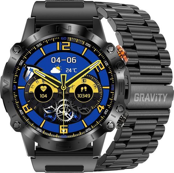 Смарт-часы Gravity GT20-1 Black 621762 фото