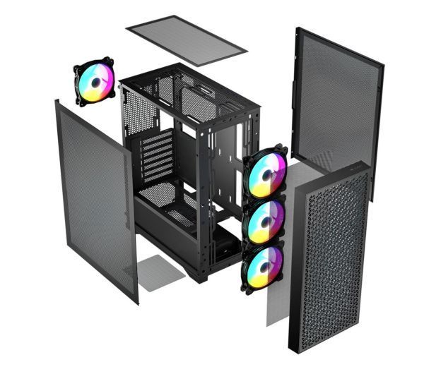 Корпус Logic Dart Pro ARGB Midi Black (AT-DART-PRO-ARGB-10) 569859 фото