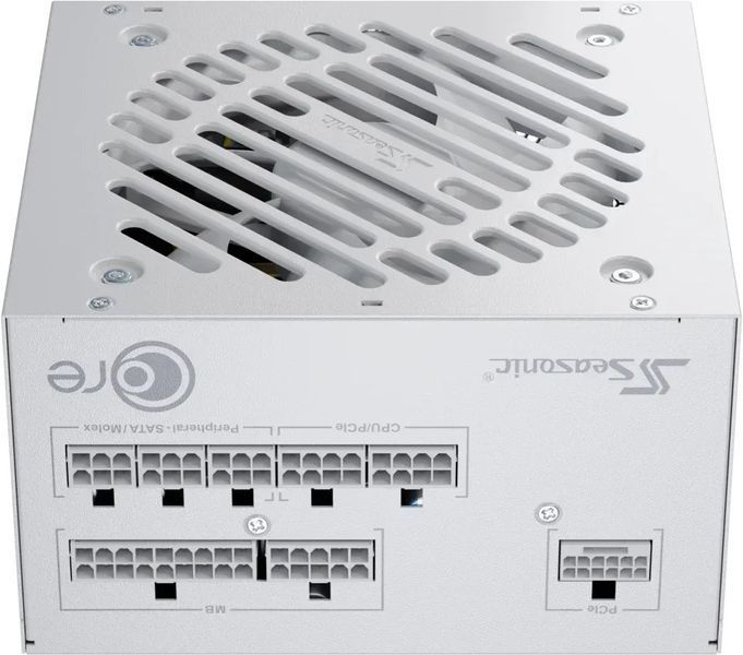 Блок живлення SeaSonic Core GX White ATX 3 750W (SRP-CGX751-A5A32SF-W) 618730 фото