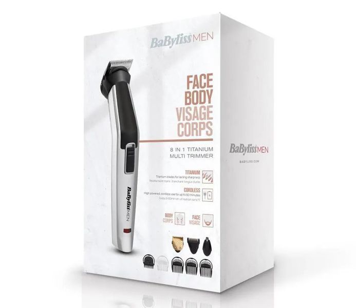 Тример для бороди та вусів BaByliss MT726E 288726ua фото
