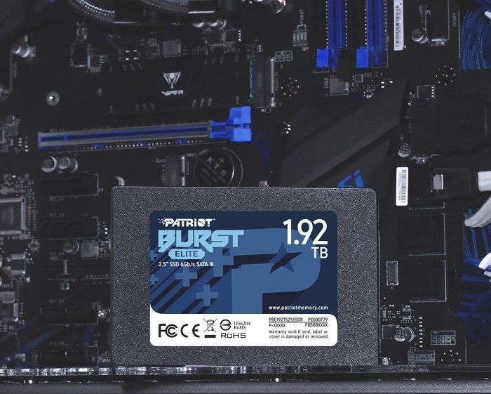 SSD накопичувач Patriot Burst Elite 1.92 TB (PBE192TS25SSDR) 340977ua фото