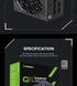 Блок питания GameMax GX-1250 Pro ATX3.1 PCIe5.1 627771ua фото 38