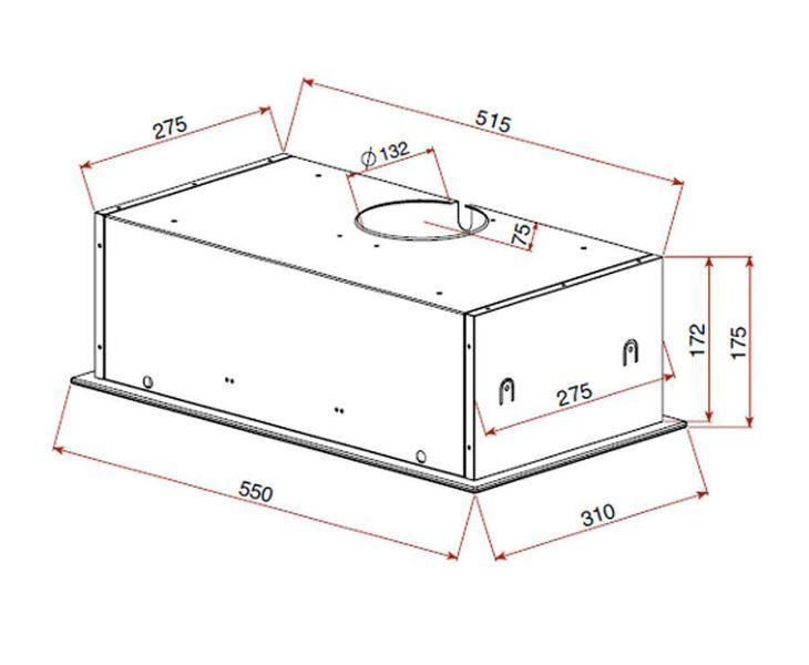 Витяжка вбудована Teka GFG2 W (40446751) 286035 фото