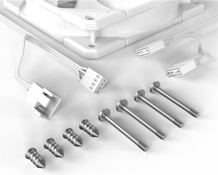 Вентилятор ID-Cooling TF-12025-Pro ARGB White 577506ua фото