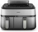 Мультипіч (аерофритюрниця) Philips Dual Basket Airfryer 5000 Series NA555/00 595511 фото 1