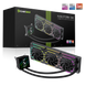 Водяне охолодження GameMax Hailstorm 360 BK 628000ua фото 26