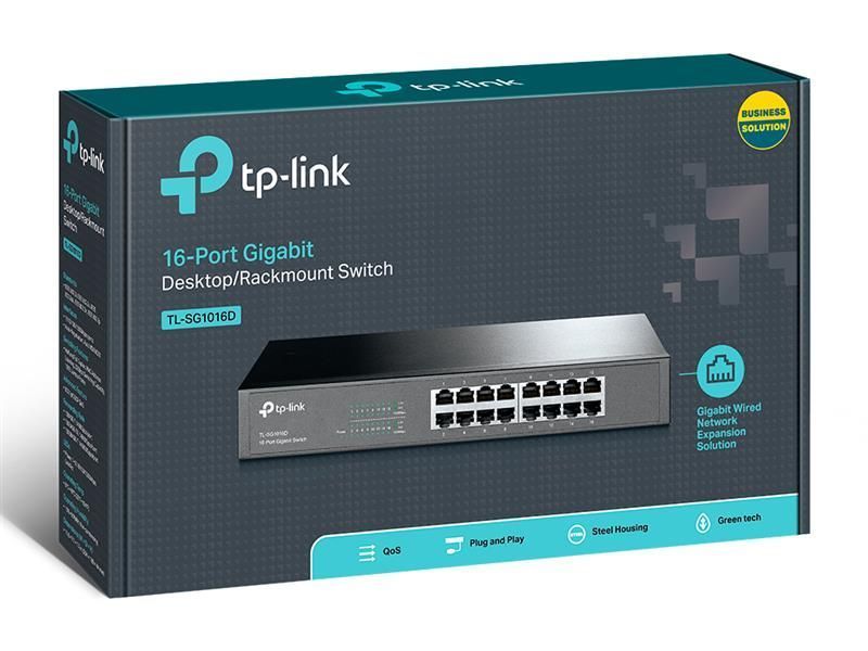Комутатор некерований TP-Link TL-SG1016D 461789ua фото