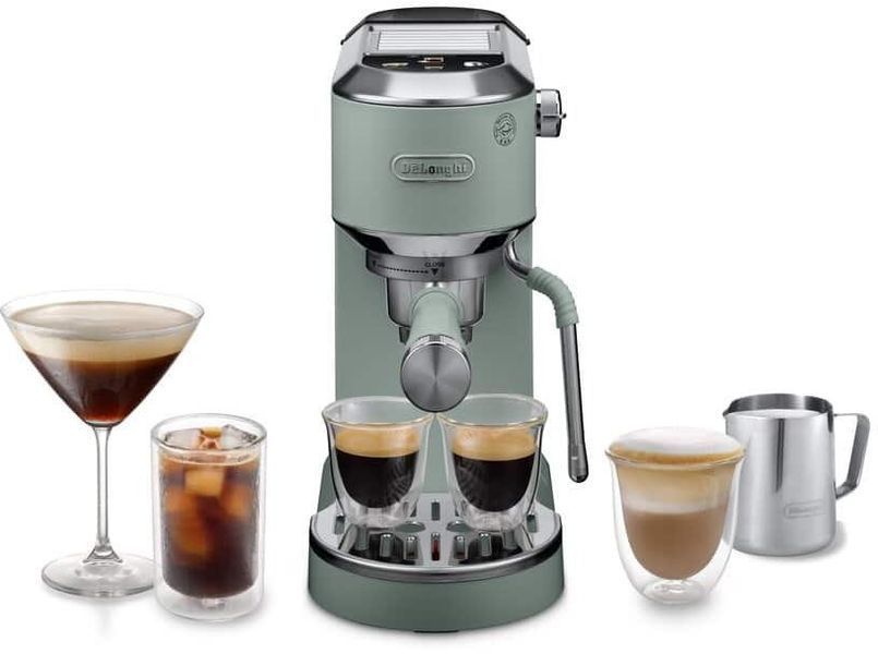Рожковая кофеварка эспрессо Delonghi Dedica Duo EC 890.GR 621574 фото