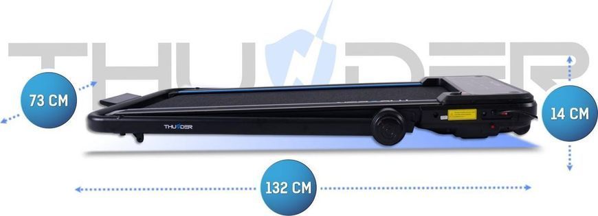Беговая дорожка электрическая Thunder Impact Black 468755 фото