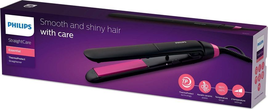 Випрямляч для волосся Philips StraightCare Essential BHS375/00 473515ua фото
