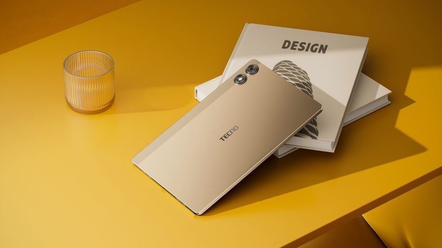 Планшет Tecno MegaPad 10 4/128GB LTE Champagne Gold (4894947045530) 579829ua фото