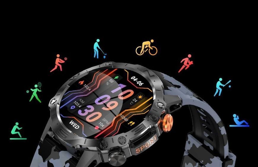 Смарт-часы Gravity GT20-1 Black 621762 фото