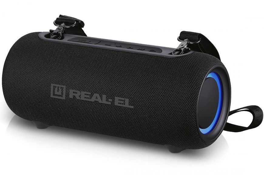 Портативная колонка Real-El X-725 Black (EL121600028) 580016ua фото