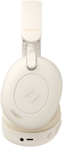 Навушники з мікрофоном Havit HV-H655BT Beige (27980) 620807 фото